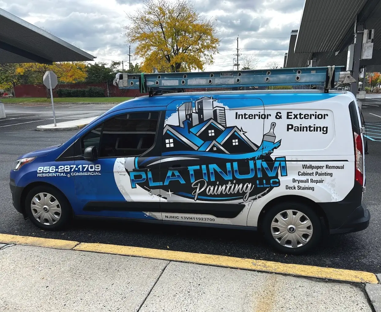Platinum Painting Company Van